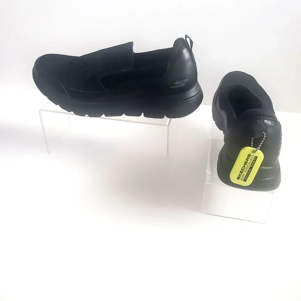 NEW Skechers GOwalk Men's Slip-on Shoes Size 11 Black Mesh Lightweight